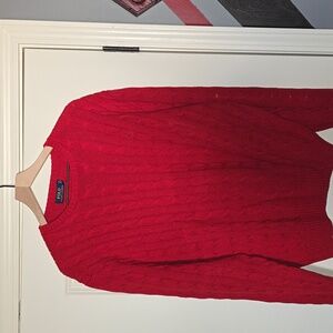 Size XXL Red Polo Sweater